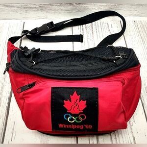 1999 Pan Am Games Belt Bag Winnipeg Canada Bum Bag Unisex Vintage Men's Women's